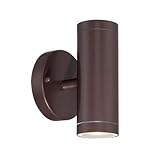 Acclaim 1402ABZ LED Wall Sconces Collection 2-Light Wall Mount Outdoor Light Fixture, Architectural 