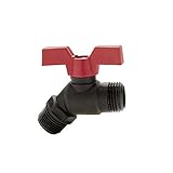 red-whiteバルブ34rw302ppポリプロピレンホースBibb Threaded、3 / 4 "