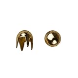 1003パールNailhead、サイズ12、ソリッド真鍮、ゴールド仕上げ、1000 Pieces Per Pack