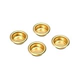 L Eジョンソン15 – 3ppk3スライドドアプル、明るい真鍮ラウンド、3 / 4-in。、4-pk。 10 15-3PPK3