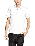 [グリマー] 半袖 4.4オンス ドライ ポロシャツ [ポケット付] 00330-AVP メンズ ホワイト M