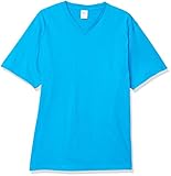 [プリントスター] 半袖 5.6オンス へヴィー ウェイト Ｖネック Tシャツ ターコイズ 日本 S (-)