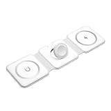 アクセル 3in1 ワイヤレス チャージャー マグピッタ Φ25×D7.5×H0.8cm AXL-595