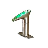 Rozin 糸ひき LEDライト 洗面器 シンク用 じゃぐち 唯一の冷たい水 浴室 洗面所用 自動センサーの蛇口