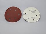 M3 ダブルアクション サンダー 用 マジック ペーパー 100枚 セット 125mm 6 孔 ＃60 #120 #240 #320 #400 #600 #800 #1000 (＃800)