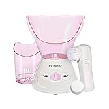 True Glow by Conair Gentle Mist Moisturizing Facial Sauna System with Facial Cleansing Brush