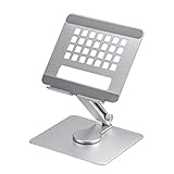 サンワサプライ タブレット用アルミスタンド(伸縮アームタイプ) PDA-STN65S シルバー