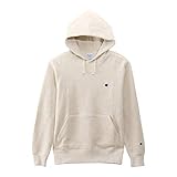 [チャンピオン] SWEATSHIRT (旧モデル) トレーナー パーカー 長袖 ワンポイントロゴ刺繍 フーデッドスウェットシャツ ベーシック メンズ オートミール L