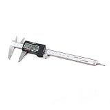 150mm 6" Inch Stainless Steel Digital Vernier Caliper Measuring Gauge Tool Electronic LCD Display [並