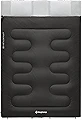 KingCamp 寝袋 シュラフ 二人用 封筒型 ワイドサイズ 冬用 連結可能 キャンプ 軽量 寝袋 コンパクト 簡単収納 オールシーズン 丸洗い 防水 収納袋付き 登山 車中泊 防災用 アウトドア キャンプ用品 多機能使用 枕2つ