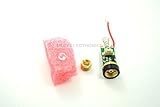 Q-BAIHE 405MD-50 405nmの1mWのバイオレット/レンズとレンズホルダーと紫色レーザダイオードモジュールクラス2
