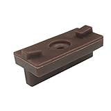 【部材部品】人工木材 部品【樹脂製 床材固定具 J-001】(床材H-B110・W-B210兼用) ウッドデッキ 部材 樹脂 樹脂ウッド (単品1個)