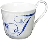 【正規輸入品】ロイヤルコペンハーゲン ブルーフルーテッド プレイン ハイハンドル マグカップ 330ml 「 T 」 結婚祝い プレゼント 1017162