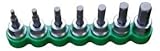 Advanced Tool Design Model ATD-180 7Pc 3/8' Drive SAE Hex Bit Set [並行輸入品]