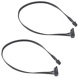 オーディオファン SATA電源ケーブル 専用ケーブル mini4pin-SATA (15pin) 互換品 2点セット M410/M415/510S/510A/M610/M710/B250/M2601K/M4900K/T4900D/M4601K/W2090C/M4000e/E75/M710/M720/M910 SATA電源 変換ケーブル 47cm