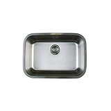 Blanco 441025 Stellar Mediumシングルボウルステンレススチールアンダーマウントキッチンシンク、 25.00 x 18.00 x 8.00 inches 441025 1