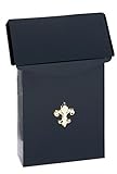 Gibraltar Classic Small Capacity Galvanized Steel Black, Wall-Mount Mailbox, BW110000 [並行輸入品]