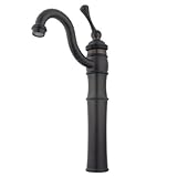 Kingston Brass KB3425BL Victorian Vessel Sink Faucet, Oil Rubbed Bronze [並行輸入品]