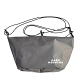 マジックマウンテン(MAGIC MOUNTAIN) サコッシュ シームレス ドライサコッシュ 大窓付き グレー MMDRYSC-M