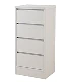 アルミ枠カウンター下収納 幅40ｃｍ引出し ホワイト色 NO-0046