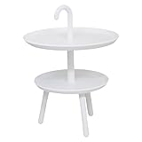 カプリス トレーテーブル (ホワイト) 513-APP-WH