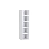 arne ウォールラック 壁掛け棚 本棚 飾り棚 幅24cm 縦型 壁面収納 薄型 石膏ボード Wall BoxH nine ホワイト