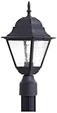 Minka Lavery 9066-66 1 Light Outdoor Post Mount, Black Finish by Minka Lavery