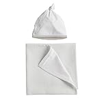 Coyuchi Organic Linen /ジャージー毛布と帽子セット One Size 1020059