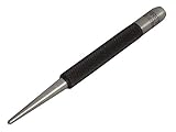 Starrett 117B Center Punch With Round Shank, 4 Length, 3/32 Tapered Point Diameter by Starrett