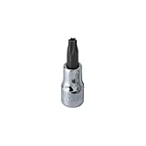 SK Hand Tool 81821S T15 Tamper-Proof Torx Shank Bit Socket, 1/4-Inch [並行輸入品]