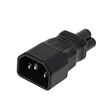 オーディオファン 変換プラグ ミッキータイプ 3P - 3P IEC14 電源プラグ ストレート