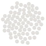 100ピース/個ラウンド透明ガラスビー玉クリア - 100点＋8mm