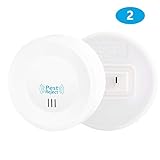 害虫駆除器 コンセント式 超音波 虫除け器 ネズミ ゴキブリ 蚊 駆除 2個セット 120平米