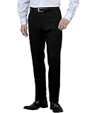 [スーツジャパン] スラックス スリム メンズ ストレッチ ローライズ ウォッシャブル 秋冬春 【メール便対応】 カジュアル テレワーク ストレッチ オシャレ ブラック 664051-1-82cm-lr