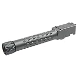 5KU ZEV タイプ ディンプルスレッドアウターバレル 14mm逆ネジ UMAREX(VFC) G19X/G45用 グレー