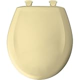 Bemis 200SLOWT 541 Round Closed Front Toilet Seat, Sunlight by Bemis