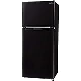 Grand-Line 冷蔵庫 118L 2ドア 冷凍冷蔵庫 ブラック AR-118L02BK AR-118L02BK