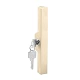 Prime-Line Products C 1121 Sliding Door Outside Pull with Key, Almond Diecast [並行輸入品]