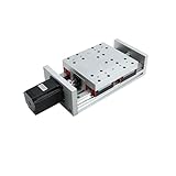 XLAFVE(小さな店) Z Axis Linear module Sliding Table HGR20 Linear Guide 1605 1610 Ball Screw Linear Stage Suit For Nema23 Nema34 Stepper Motor CNC catholic(SFU1610,200mm)