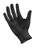 SemperForceTM black nitrile examination gloves MEDIUM by SemperForce
