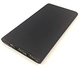 ウイルコム モバイルバッテリー microUSB 出力端子×2搭載 ブラック 5000mAh LMU0501-BK