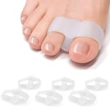 8 枚入り足指サポート 足指を広げる 足指サポーター お 睡眠足指ストレッチパッド、足指ストレッチパッド、ユニセックスで着脱が容易