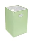 Badger Basket Folding Hamper and Storage Bin, Sage by Badger Basket