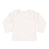 (ベイビーバグズ) Babybugz 赤ちゃん・ベビー用 エンベロープネック オーガニックコットン Tシャツ (6-12ヶ月) (オーガニックナチュラル)