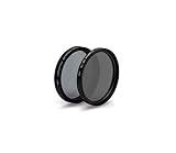 Tiffen スターター 2 フィルターキット DJI Inspire 2 X7 X5S X5 X3用 ナチュラル ND 1.5 (5ストップ) & Tiffen 円偏光板
