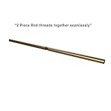 Allied Brass SR-60-BBR 60-Inch Shower Rod Field Cut, Brushed Bronze [並行輸入品]