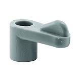 prime-line製品mp5509画面クリップ、5 / 16 in。、プラスチック構造で、グレー色、100パック、Fasteners Not Included