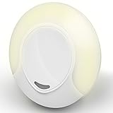 ナイトライト7 SMD LED、Fosmonエネルギー効率的なプラグin Night Light withスマートAmbient Dawn to Duskライトセンサー(ホワイト) 51061HOMU