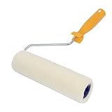 Uxcell　絵画ローラーブラシ　ローラーバケ　ウール　金属　230g　335 X230 X60mm