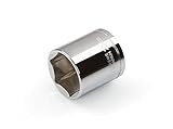 TEKTON 14153 3/8-Inch Drive by 21mm Shallow Socket, Cr-V, 6-Point [並行輸入品]